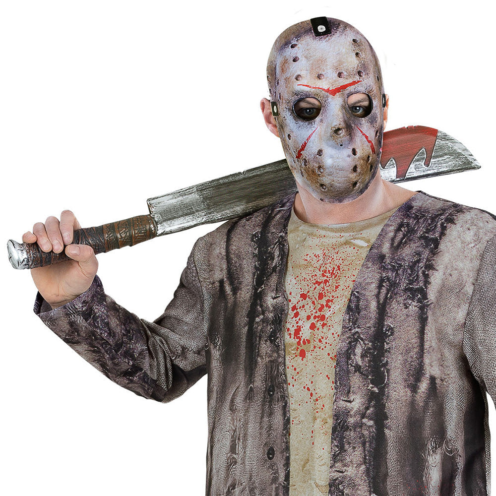 Kit de máscara y machete de Jason | Viernes 13 Rubíes en Deinparadies.ch