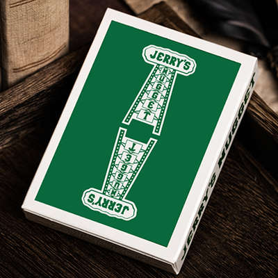 Jerry's Nugget Marked Monotone Playing Cards Grün-Conjuring Arts Research Center-Deinparadies.ch