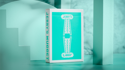 Jerry's Nugget Monotone (Tiffany Blue) Carte da gioco Riffle Shuffle Deinparadies.ch