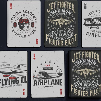 Jet Fighter Playing Cards-David Jon-Deinparadies.ch