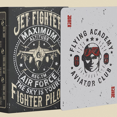 Jet Fighter Playing Cards-David Jon-Deinparadies.ch