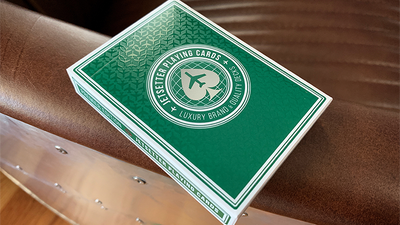 Jetsetter Playing Cards - Green - Murphy's Magic