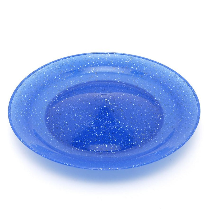 Jonglierteller Glitter mit Stab blau-Jonglerie-Deinparadies.ch