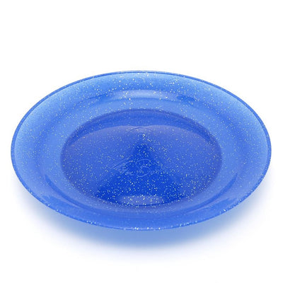 Jonglierteller Glitter mit Stab blau-Jonglerie-Deinparadies.ch