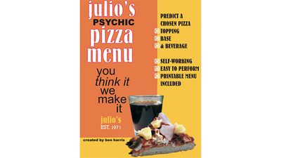 Julio's Psychic Pizza par Ben Harris - ebook Ben Harris sur Deinparadies.ch