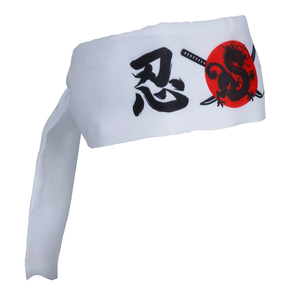 Karate Stirnband aus Stoff bedruckt-Guirca-Deinparadies.ch