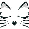 Katze Glitzer Klebetattoo-Guirca-Deinparadies.ch