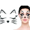 Katze Glitzer Klebetattoo-Guirca-Deinparadies.ch