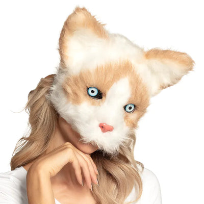 Katzenmaske aus Plüsch-Boland-Deinparadies.ch