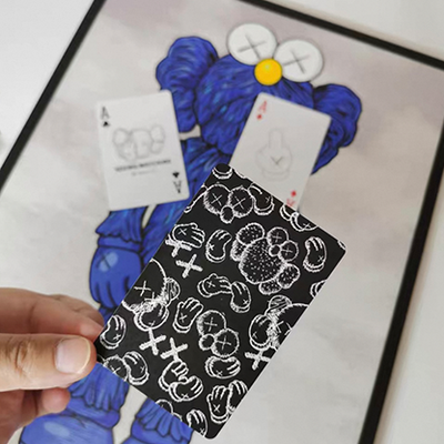 Kaws Seeing / Watching Black Edition Playing Cards-David Jon-Deinparadies.ch