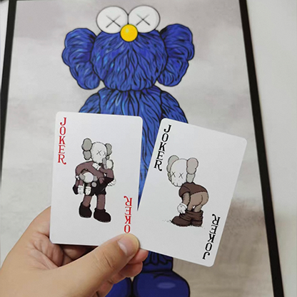 Kaws Seeing / Watching Black Edition Playing Cards-David Jon-Deinparadies.ch