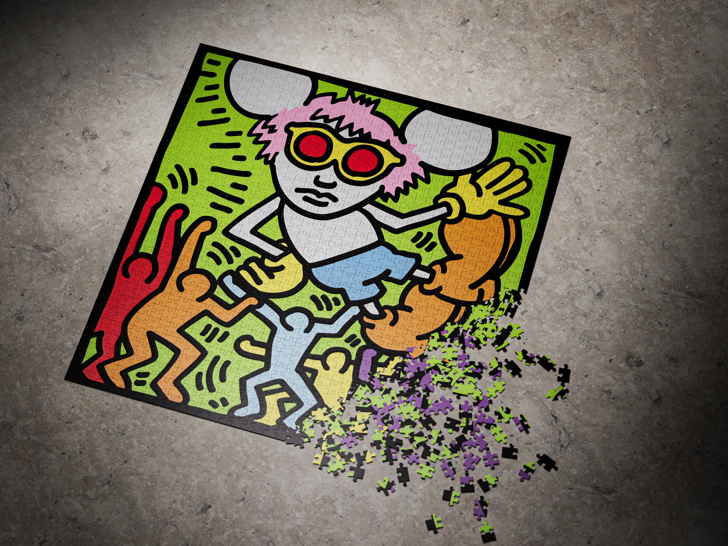 Keith Haring Jigsaw Puzzle-theory11-Deinparadies.ch