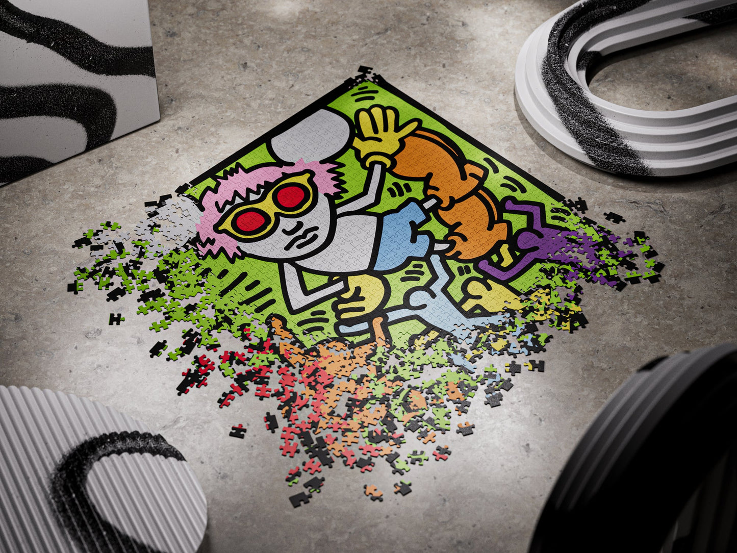 Keith Haring Jigsaw Puzzle-theory11-Deinparadies.ch