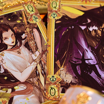 King Arthur V2 (Golden Dawn) Playing Cards | KING STAR-Secret Factory-Deinparadies.ch