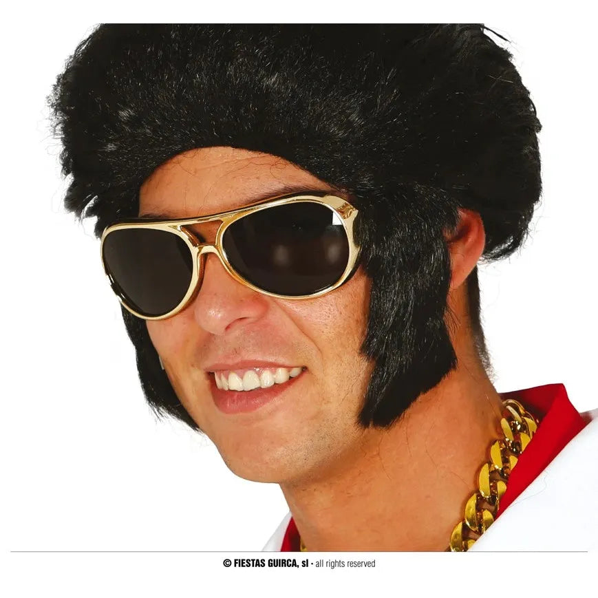 King of Rock'n'Roll Brille | gold-Guirca-Deinparadies.ch