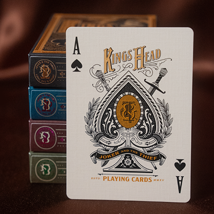 King's Head (Blue & Red) Playing Cards | Joker and the Thief-Deinparadies.ch-Deinparadies.ch