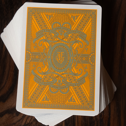 Kings Head (Green & Yellow) Playing Cards | Joker and the Thief-Deinparadies.ch-Deinparadies.ch