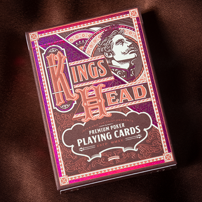 Kings Head (Purple and Rose) Playing Cards | Joker and the Thief-Deinparadies.ch-Deinparadies.ch