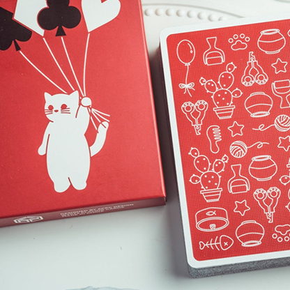 Kitten Diary - Red Limited Edition Playing Cards | ACPC-David Jon-Deinparadies.ch