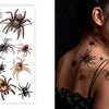 Klebetattoo Spinnenset-Guirca-Deinparadies.ch
