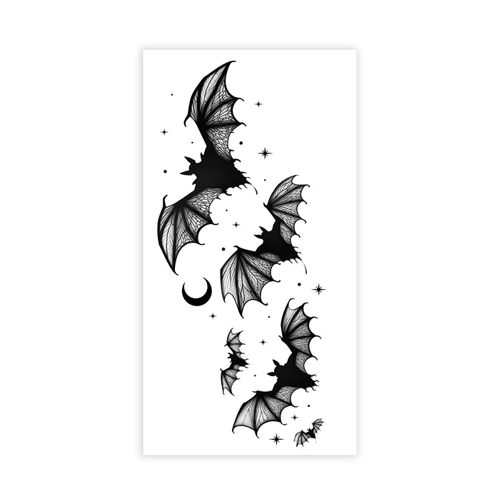 Klebetattoos | Fledermäuse-Guirca-Deinparadies.ch