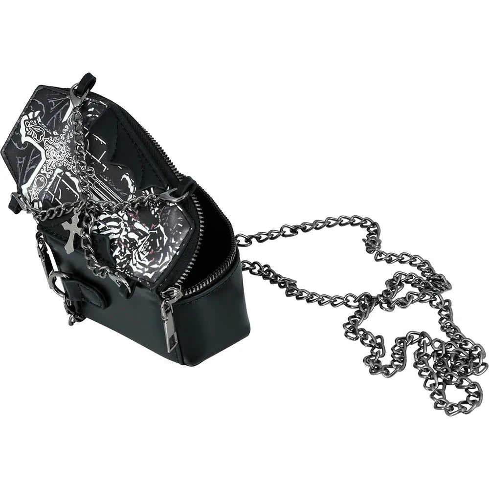Kleine Handtasche Schwarzer Sarg-Guirca-Deinparadies.ch