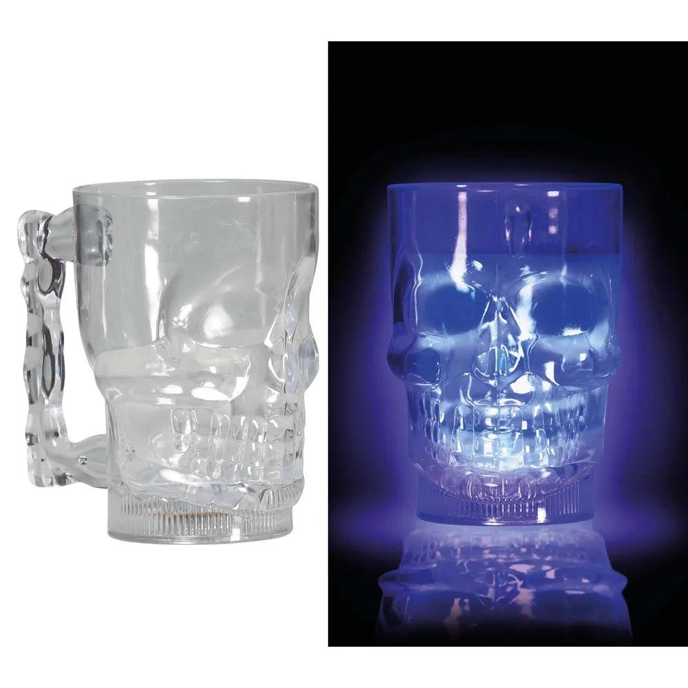 Kleiner Totenkopf Krug mit Licht-Guirca-Deinparadies.ch