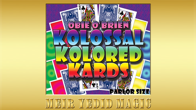 Kolossal Kolor Cards Parlor Size | Obie O'Brien Meir Yedid Magic bei Deinparadies.ch
