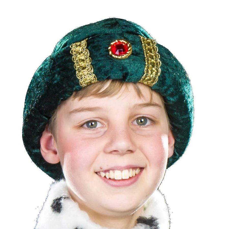 Royal velvet turban green Festartikel Müller bei Deinparadies.ch