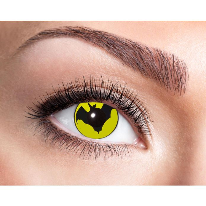 Contact lenses bat | yellow catcher Deinparadies.ch