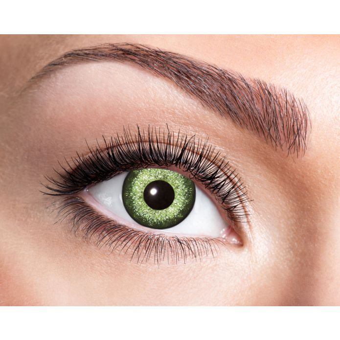 Mystery green-white catcher contact lenses Deinparadies.ch