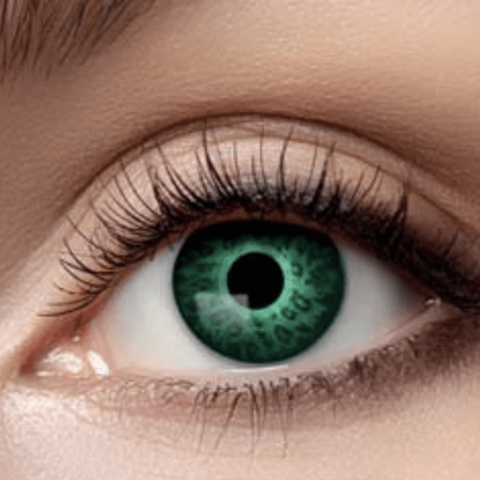Kontaktlinsen grün gesprengelt Catcher bei Deinparadies.ch