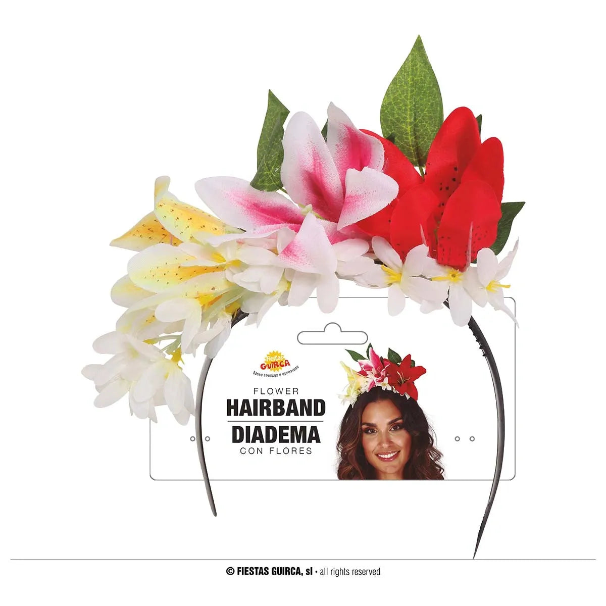Kopfband Orchideen Hawaii-Guirca-Deinparadies.ch