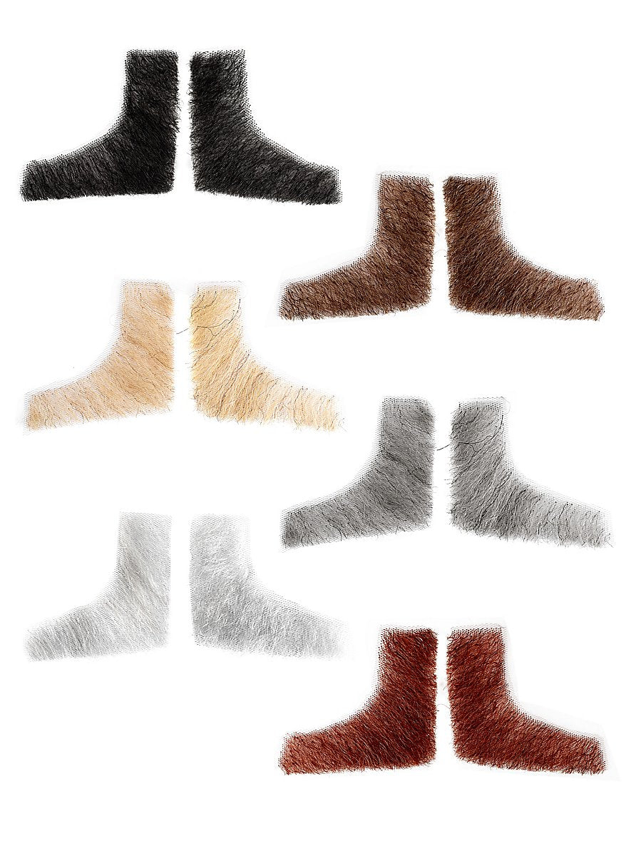 Koteletten gross | Echthaar schwarz-Metamorph-Deinparadies.ch