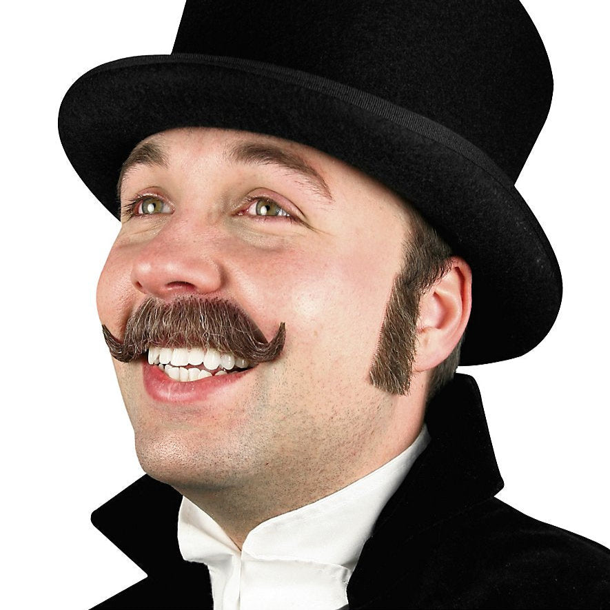 Koteletten klein | Echthaar schwarz-Metamorph-Deinparadies.ch