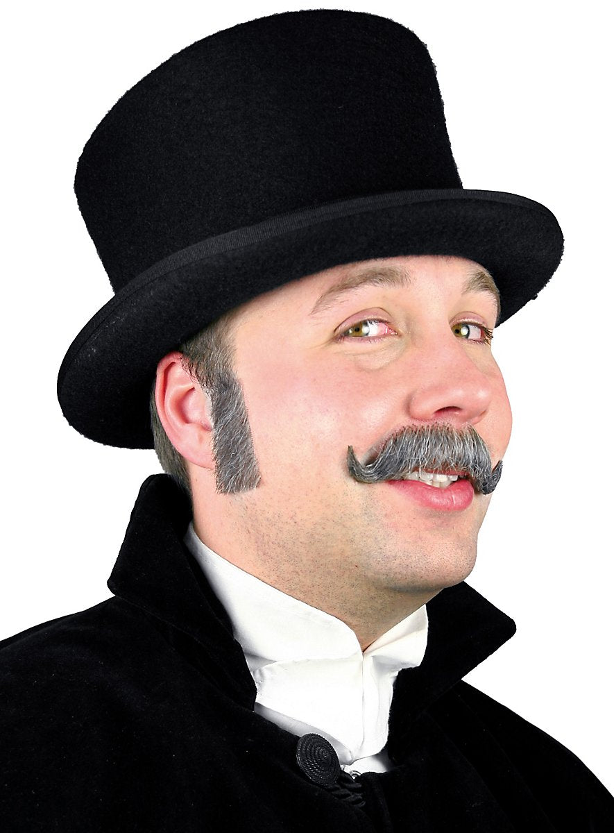 Koteletten klein | Echthaar schwarz-Metamorph-Deinparadies.ch