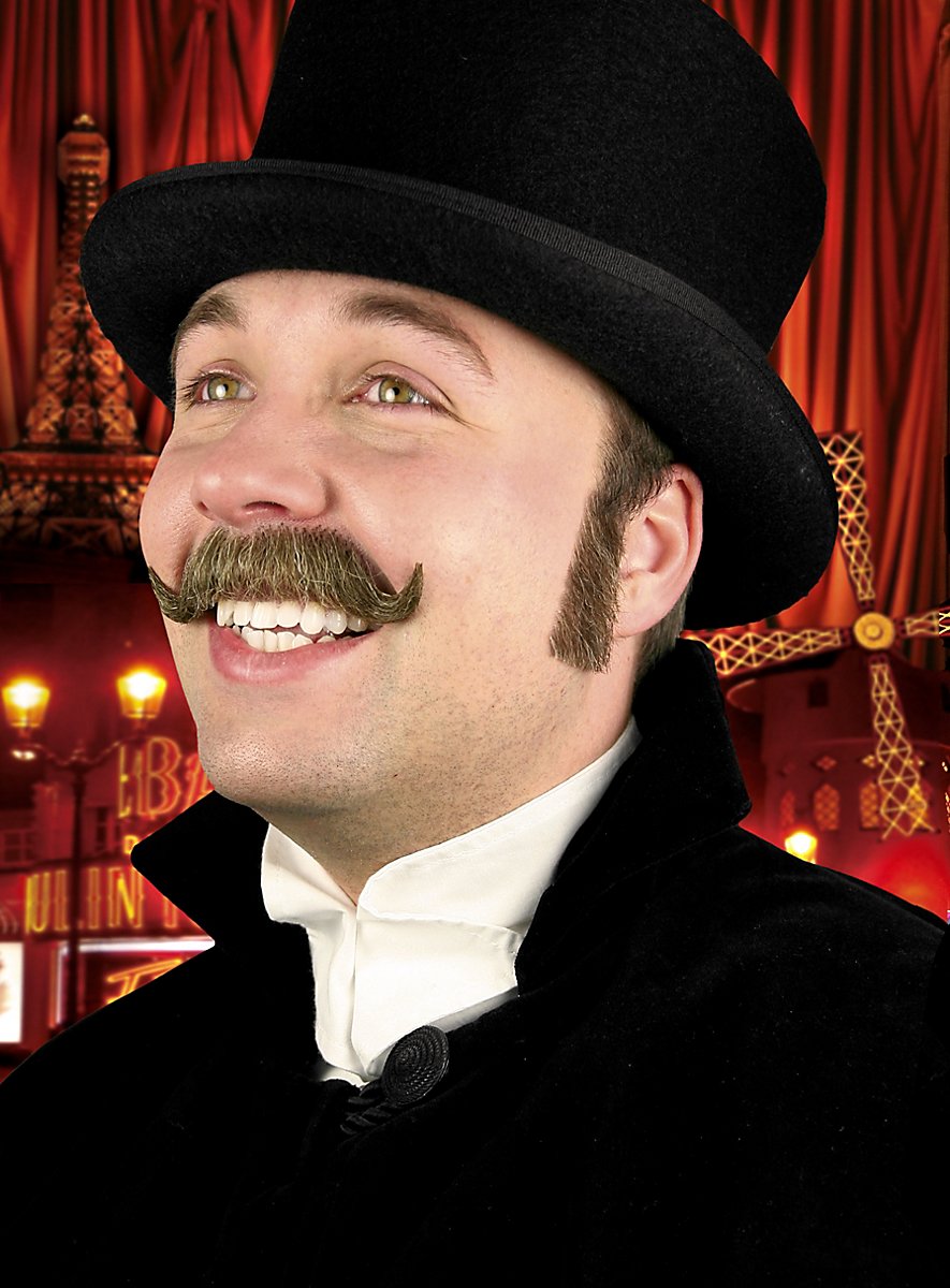 Koteletten klein | Echthaar schwarz-Metamorph-Deinparadies.ch