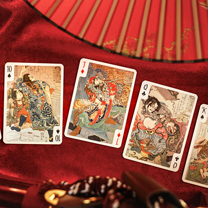Kuniyoshi Special Edition Playing Cards | 52 MUSÉE-TCC PLAYING CARDS CO. LIMITED-Deinparadies.ch