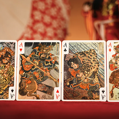 Kuniyoshi Special Edition Playing Cards | 52 MUSÉE-TCC PLAYING CARDS CO. LIMITED-Deinparadies.ch
