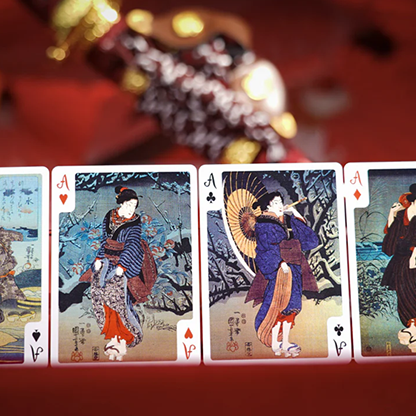 Kuniyoshi Standard Edition Playing Cards | 52 MUSÉE-TCC PLAYING CARDS CO. LIMITED-Deinparadies.ch