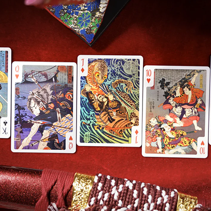 Kuniyoshi Standard Edition Playing Cards | 52 MUSÉE-TCC PLAYING CARDS CO. LIMITED-Deinparadies.ch