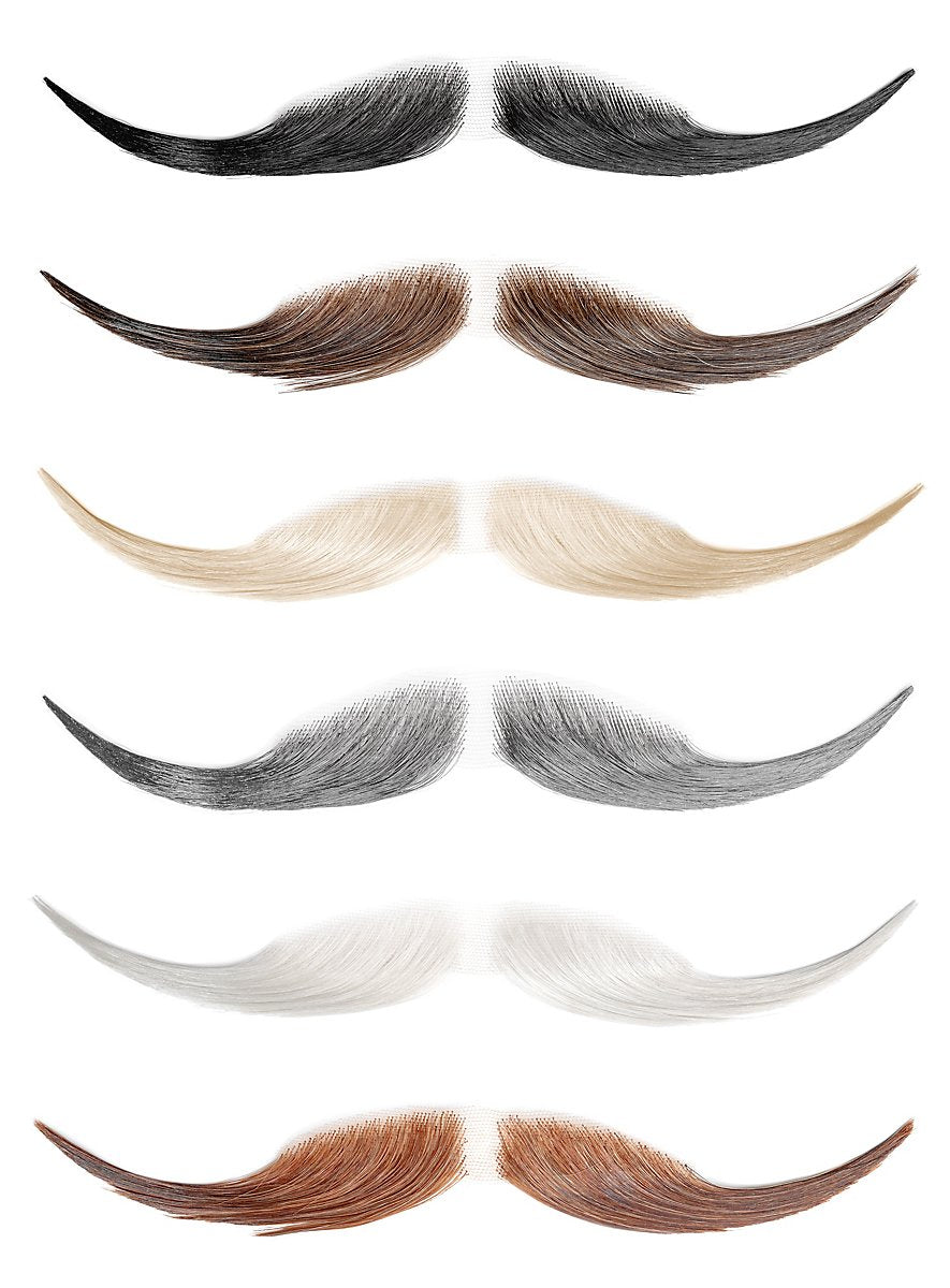 Künstler Schnauz Echthaar schwarz-Metamorph-Deinparadies.ch