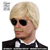 Playboy Dream Hair Perücke mit Schnurrbart | blond