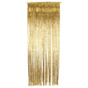tinsel curtain | Party Curtain gold Smiffys at Deinparadies.ch