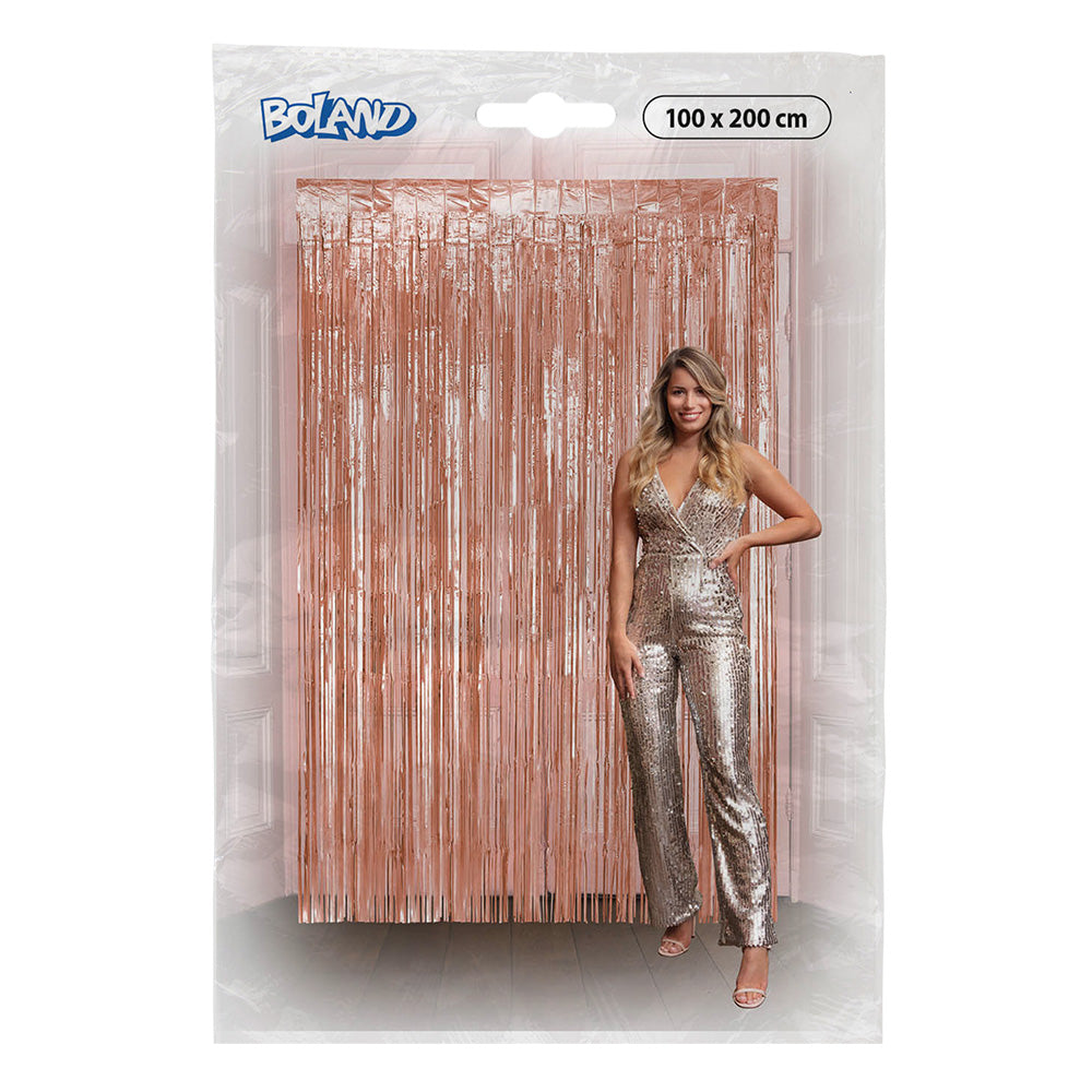 Lametta Vorhang | Party Curtain | rosengold-Boland-Deinparadies.ch