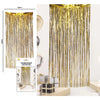 Lamettavorhang glitzernd | Gold-Guirca-Deinparadies.ch