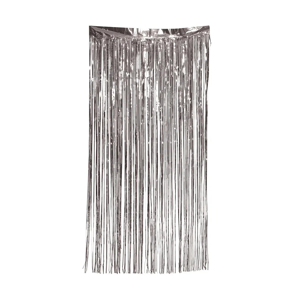 Lamettavorhang glitzernd | Silber-Guirca-Deinparadies.ch