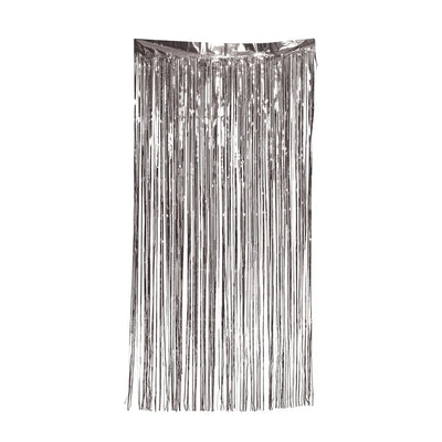 Lamettavorhang glitzernd | Silber-Guirca-Deinparadies.ch