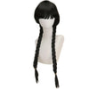 Parrucca capelli lunghi con trecce | Forniture per gufi per feste per bambini Deinparadies.ch