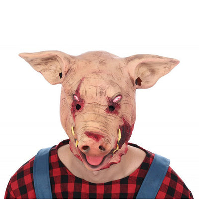 Latexmaske Bad Pig | Böses Schwein Chaks bei Deinparadies.ch